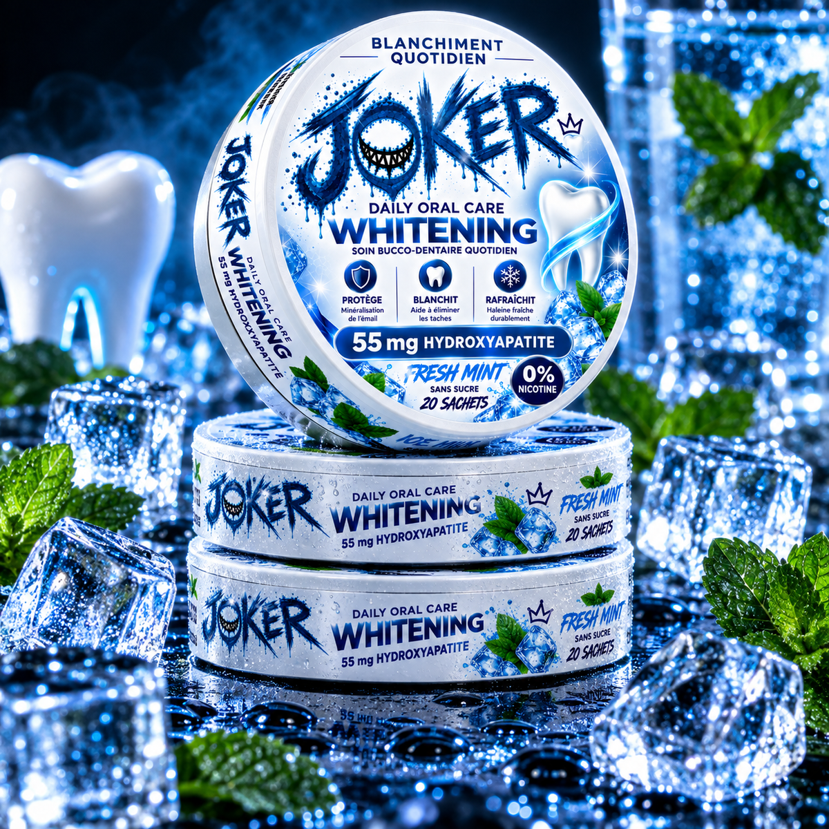 JOKER✦ SOIN BUCO DENTAIRE✦BLANCHIMENT QUOTIDIEN✦ 55mg HYDROXYPATITE